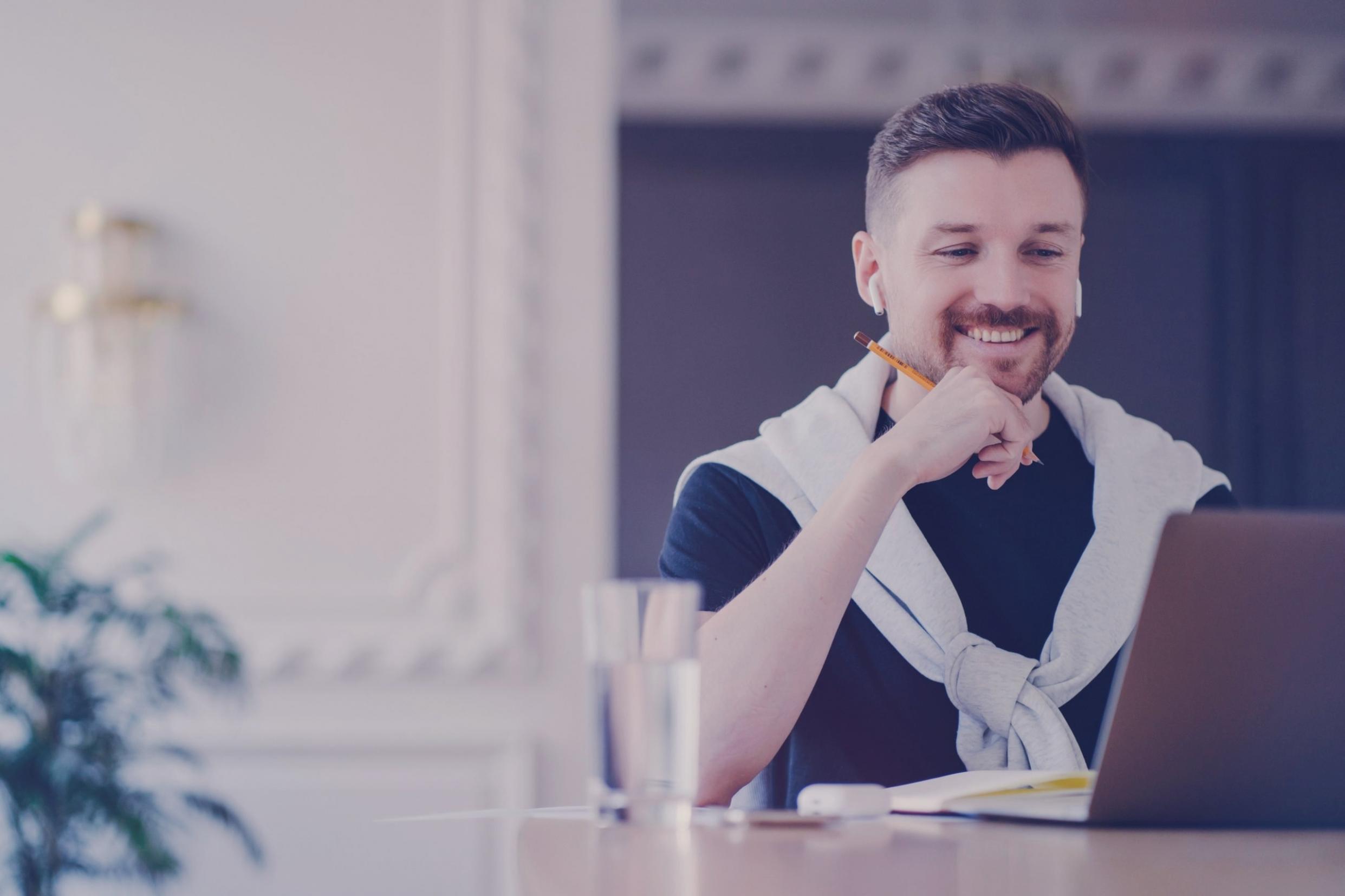 Standard-Webinar mit strukturierter Präsentation